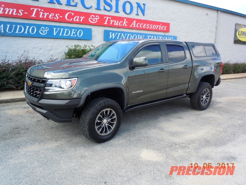 Ciaro Client Gets Chevy Colorado Truck Accessories and Window Tint