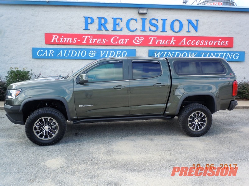 Ciaro Client Gets Chevy Colorado Truck Accessories and Window Tint