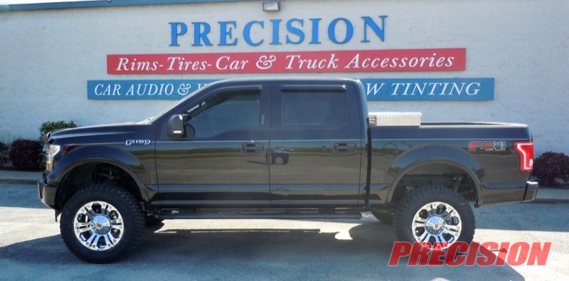 Bainbridge Client Upgrades Ford F-150 Suspension, Wheels and Tires