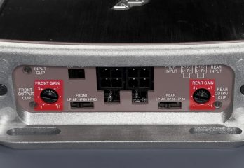 A car audio amplifier